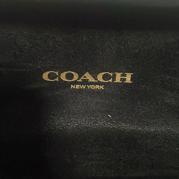Coach Matte Black Eyewear Case - Picture 9 of 13